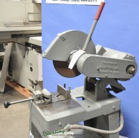 used kalamazoo abrasive chop saw machine K12SS-3