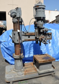 used canedy-otto mfg. co. radial drill T-2077