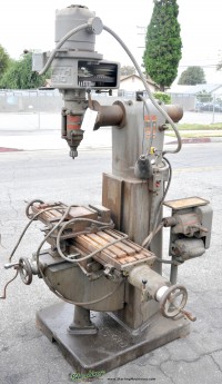 used southbend vertical (pulley type) milling machine MIL