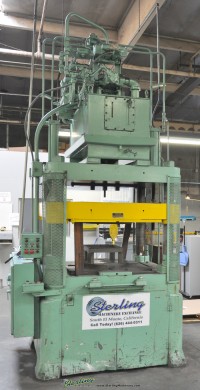 used columbus industries model trimmer 4 post hydraulic trim press