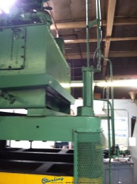 used columbus industries model trimmer 4 post hydraulic trim press