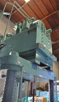used columbus industries model trimmer 4 post hydraulic trim press