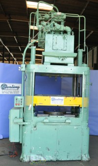 used columbus industries model trimmer 4 post hydraulic trim press