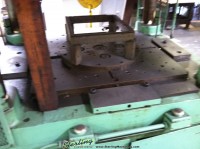 used columbus industries model trimmer 4 post hydraulic trim press