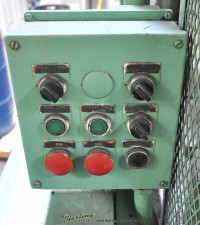used columbus industries model trimmer 4 post hydraulic trim press
