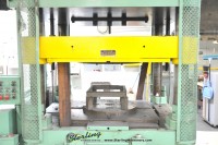 used columbus industries model trimmer 4 post hydraulic trim press