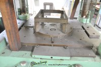 used columbus industries model trimmer 4 post hydraulic trim press