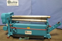 used wysong initial pinch 3 roll power plate rolls C-60