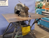 used rotex hand rotary turret punch 18-C