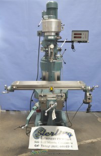 used enco vertical milling machine (step pulley type head) 100-1527