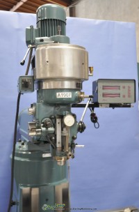 used enco vertical milling machine (step pulley type head) 100-1527
