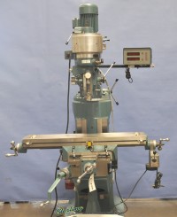 used enco vertical milling machine (step pulley type head) 100-1527
