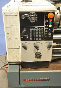 used harrison gap bed engine lathe machine M350 15x60