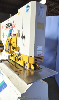 used geka dual station operation hydraulic ironworker Hydracrop 110/SD