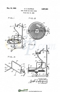used horizontal non-powered reel holder and strip guide uncoiler 42