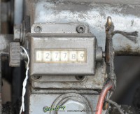 used perkins air clutch punch press with variable speed drive 2A
