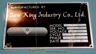 used saw king vertical bandsaw KV-50