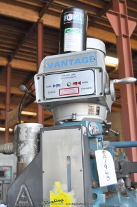 used vantage 3 axis cnc vertical milling machine needs work.  
