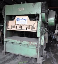 used chicago straight side double crank punch press