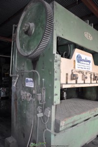 used chicago straight side double crank punch press