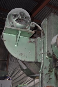 used chicago straight side double crank punch press