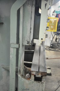 used cyril bath co. heavy duty air-trip mechanical press brake 150-4