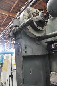 used cyril bath co. heavy duty air-trip mechanical press brake 150-4