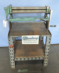 used tennsmith hand metal slip roll SR- 24