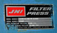 used jwi filter press (side bar) J Press