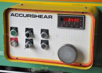 used accurshear hydraulic power shear 625010