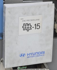 used hyundai cnc turning lathe HIT-15