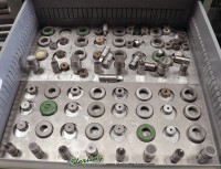 used lot of w.a. whitney single end punch tooling