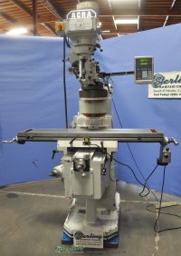 used acra vertical milling machine AM3V