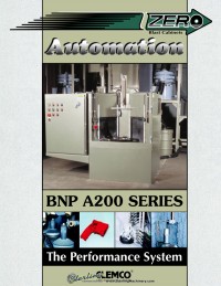 used clemco industries automated blast cleaning, surface finishing, deburring & peening system RPH-21