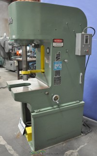 used denison multi-press hydraulic c frame press T127MC261D268D215A217A685210