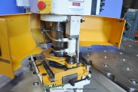 used geka single end cnc punching machine w/ fagor cnc control and paxy cnc plate positioning & punching system Puma 110/E-750