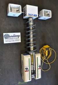 used night scan chief by will burt roof mounted mast remote light 2-4-168