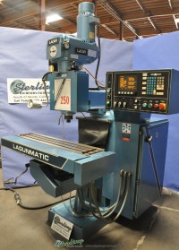 used lagun 3 axis cnc vertical milling machine Lagunamatic 250, 3 Axis
