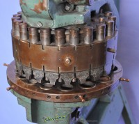 used rotex hand turret punch 18 - A