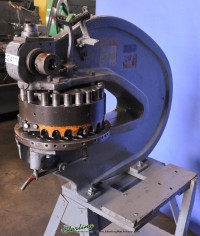 used rotex hand turret punch 18