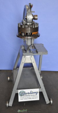 used rotex hand turret punch 18