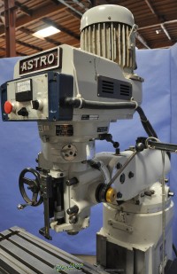 used astro vertical milling machine with inverter frequency drive motor GS15F-1