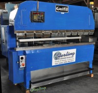 used guifil hydraulic upacting press brake 