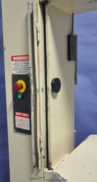 used tannewitz deep throat vertical wood and plastic cutting bandsaw 36