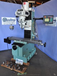used trak bed type 2 axis cnc milling machine with a 3 axis dro DPME2