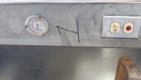 used walk-in refrigeration unit with cooler