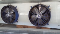 used walk-in refrigeration unit with cooler