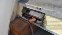 used walk-in refrigeration unit with cooler