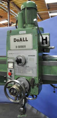 used doall radial drilling machine D5100R