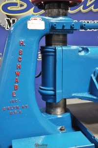 used schwabe twin head hydraulic clicker press Twin-AB